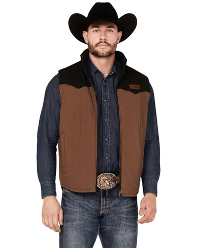 Cinch Men's Quilted Reversible Vest