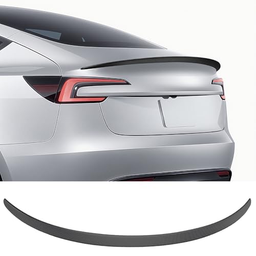 Arcoche Spoiler for Tesla Model 3 Performance Spoiler Wing Rear Trunk Lip Tail Lid for Tesla 2016-2023 ABS Model 3 Accessories (Matte Carbon Fiber)