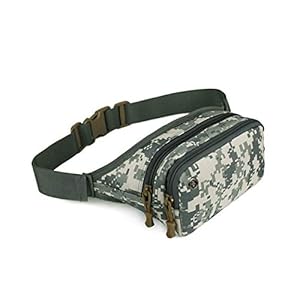 Jxxuiruieen Torba Biodrowa Sportowa Zielona 1