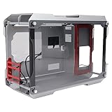 Idéal pour les PC de jeu DIY : ce châssis à cadre axé sur la dissipation thermique est le choix parfait pour les constructeurs de PC de jeu et les amateurs de bricolage recherchant à la fois style et performances thermiques.