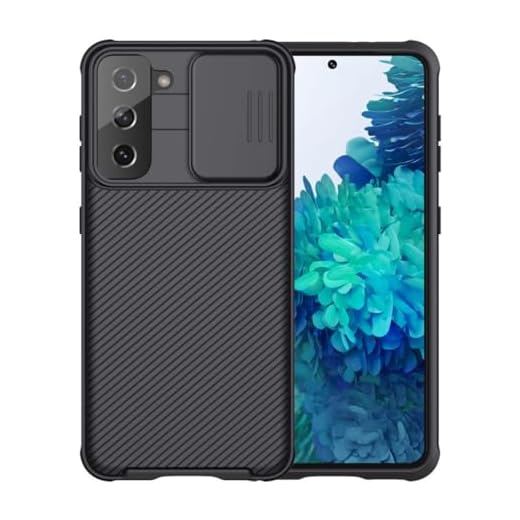 Capa Anti Impacto Nillkin Modelo Camshield Pro Compatível com Galaxy S21 (6.2 pol) (Preto)