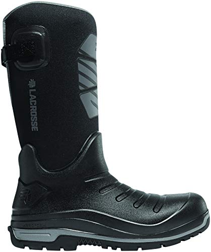 LaCrosse Aero Insulator Men's Boot - Durable Snow-Boots with Composite Toe for Ultimate Comfort and Protection, Black - 8