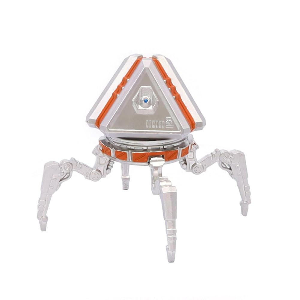 VNVFJKLO Game prop model, Rotating Unboxing Robot Toy, Foldable Metal Action Figure Gaming Room Desk Decor Collector's Edition