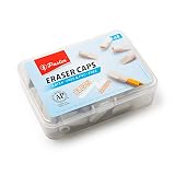 Pasler® Pencil top erasers, Eraser caps, White Color,Pack of 48