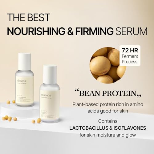 mixsoon Soybean Milk Serum - Bean Essence No.2 Nourishing Serum, Korean Skincare for Glass Skin - (1.69 fl.oz / 50ml) - Thumbnail 3