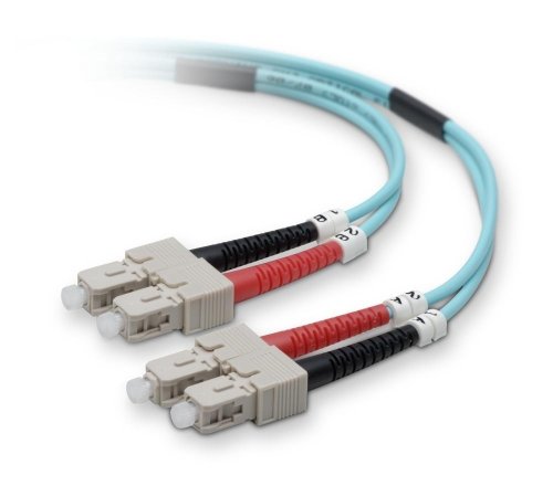 Belkin F2F40277-10M-G 10m LO Multimode Aqua FO Cable