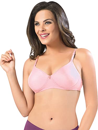 Image of SONARI Women's Non-Padded T-Shirt Bra | Wire-Free, Medium Coverage, Comfortable Polyester-Cotton Blend Fabric | Adjustable Straps, Ideal for Sports Catwalk
