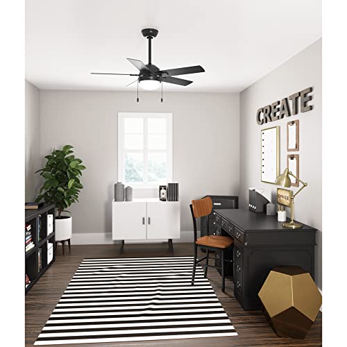 Hunter Fan Company 51455 Zeal Ceiling Fan, 44, Black #TOP3