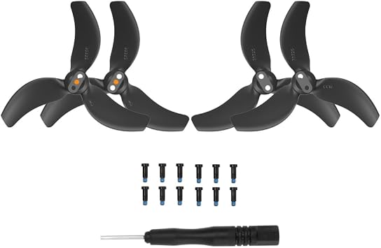 3032S blade propeller,Suitable for Avata 2 propeller maintenance replacement parts Black