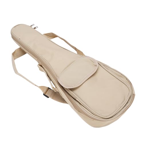 Keenso Ukulele de 21 Polegadas Bolsa Mochila para Ukulele de Tecido Oxford 600D Caso Com Alça Lateral Acolchoada de Esponja de 13 Mm para Armazenamento de Viagem Transporte Diário Jogador Iniciante