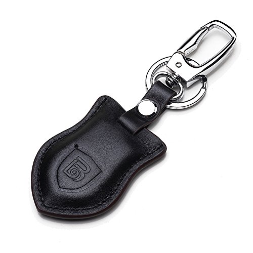 Garyesh Piel Bluetooth Anti-lost Buscador de Teléfono o Tracker para el Hogar, Oficina (Negro)