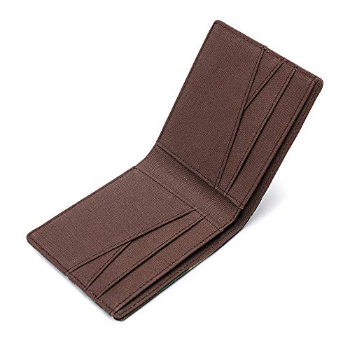 Image of Lanyani Minimalist Fabric Wallet Bifold RFID Blocking