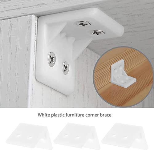 Équerre d'angle pour meuble qui bouge solution de fixation 4 trous - 3