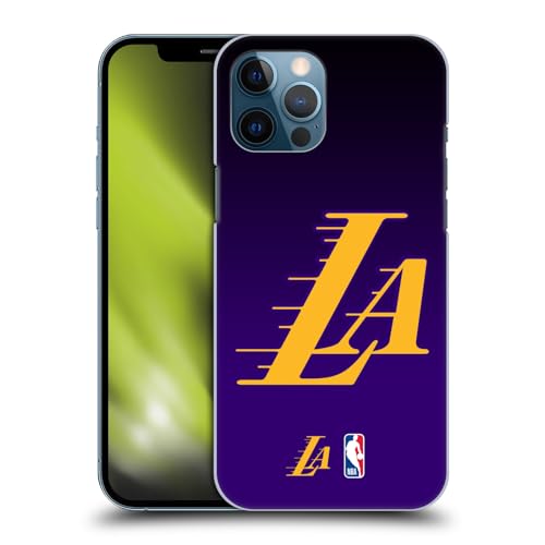 Coque rigide NBA Lakers pour iPhone 12 Pro Max finition ombré