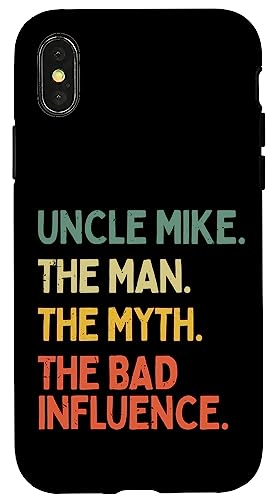 }CN p The Man The Myth The Bad Influence Funny X}zP[X iPhone X/XS p