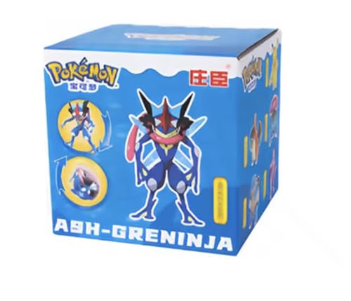 Pokémon | Figura coleccionable articulada de pokébola | +15 años | Estilo caja 2 | Ash-Greninja