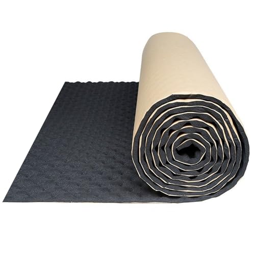 Matériau d'insonorisation de voiture auto-adhésif 5,4 pi² tapis isolant thermique auto