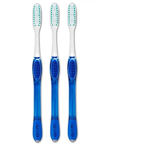 Buy sunstar gum 470 micro tip toothbrush, regular full size head, soft