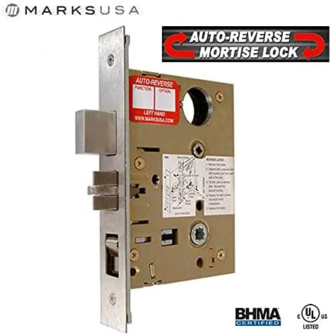 Miniatura 3 de Marks USA - Nova 5A32D-B4S6 - Mecanismo de bloqueo de embutir con cerrojo - Singl Cyl - 26D - Entrada - RH - Grado 1