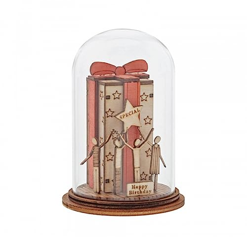 Cloche en verre decorative Enesco le cadeau ideal pour feter un anniversaire