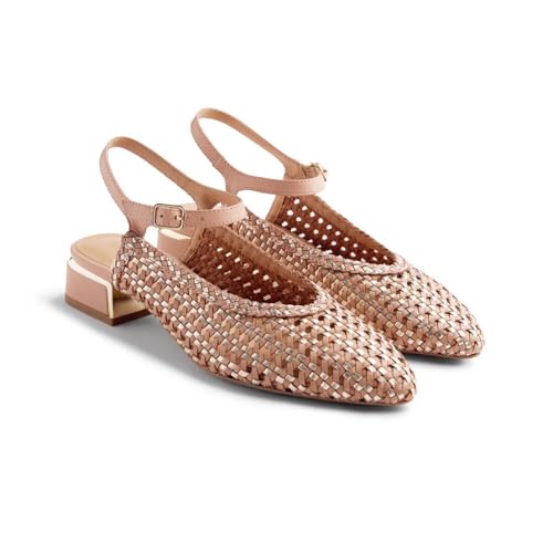 Zapatos TACÓN Destalonados Piel Trenzada Hoyt