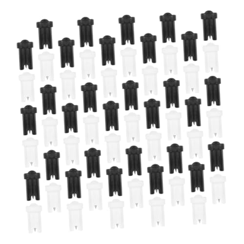 Ipetboom Lash Extension Supplies 60pcs Bottle Needles Anti-Blocking Pin Set for Eyelash Bottles