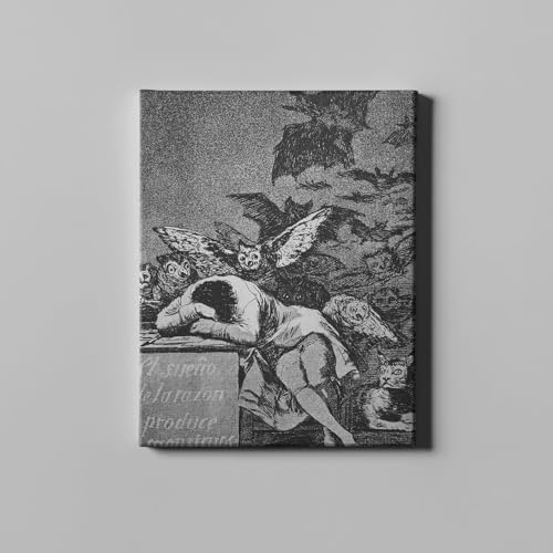 Grande toile Francisco de Goya Sleep of Reason pour habiller un grand mur vide