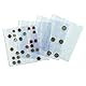 Leuchtturm 338571 Münzhüllen Numis 34, 20 Fächer für Münzen bis Ø 34 mm - 2-, 5-Euro-, 10-Euro-Gedenk-Münzen - 5er Pack