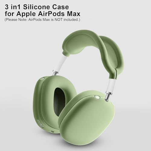 Ainiv Silicone Case Covers for AirPods Max Ear Pad Case Cover Ear Cups Cover - Image 2