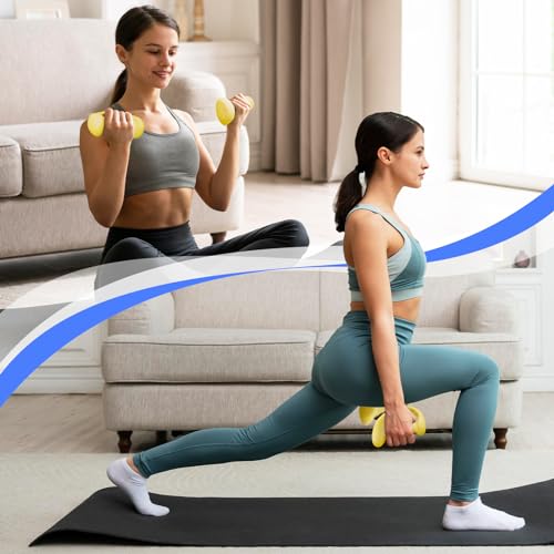 HXD-ERGO Ergonomic Dumbbells Weights Set-Hand Weights for Women at Home, Ear Dumbbells Weights for Pilates, Yoga, Jogging,Strength Training - image 7