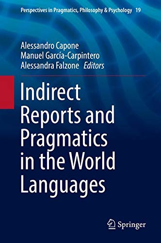 Buy Indirect Reports and Pragmatics in the World Languages — BookShops.in