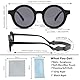 ElevaPulse Baby Sonnenbrille - UV400 Schutz, Polarisiert, Verstellbares Band, Weicher Silikonrahmen - Sonnenbrille Baby 0-12 Monate mit Tragetasche und Reinigungstuch