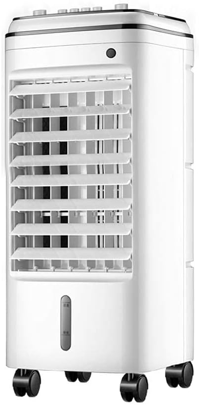 Evaporative Coolers Portable Air Conditioner Fan Evaporative Cooler 3 Fan Speed Conditioner Super Quiet Humidifier Misting Fan for Home Office Bedroom