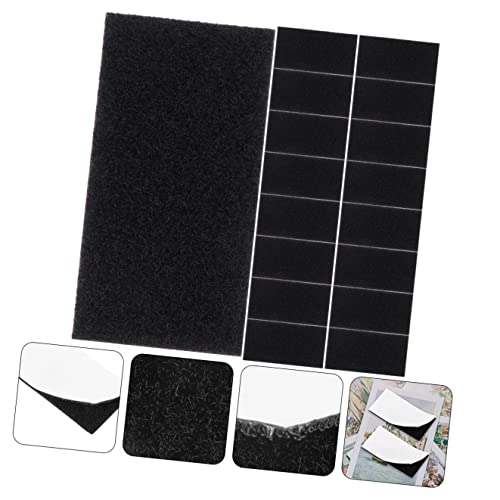 Ciieeo 90 Sets Compact Fastener Tapes Organization Carpet Black Or And Crafting Fixing Home Installation Adhesive Office School Self Corner Replaceable Hanging Heavy Multi-Function #TOP2