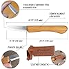 BeaverCraft Whittling Knife for Kids, Beginners - Safety Wood Carving Knife C1 Kid - Whittling Knives with Rounded Tip for Children, Entry-Level Carvers - Wood Carving Tools for Beginners, Boy Scout