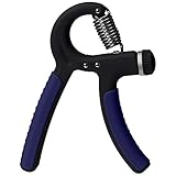 Amazon Basics Adjustable Hand Grip Strengthener - Pack of 2, Blue