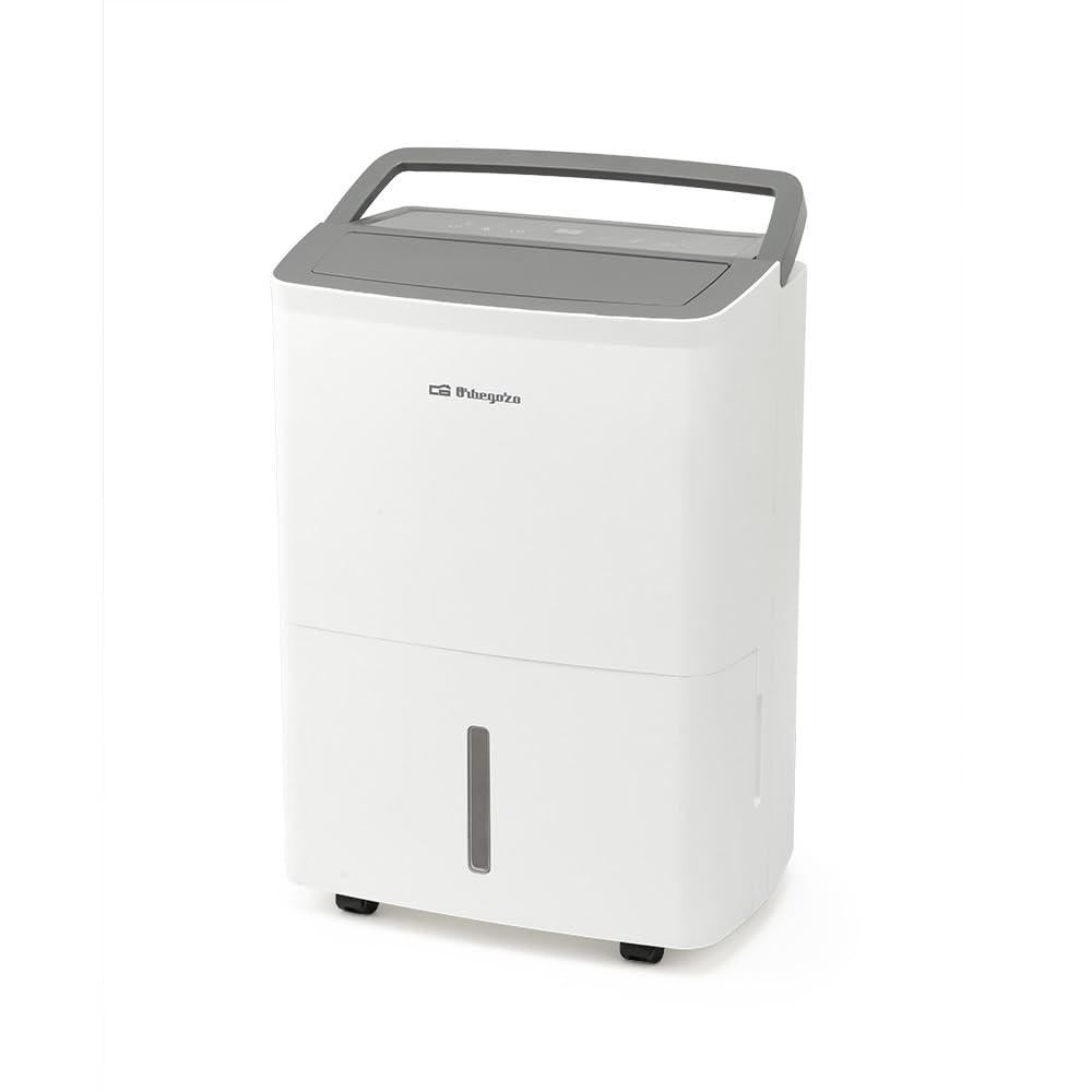 Dehumificador Orbegozo DH 1655, Deshumidificación 16 L/Día (80% HR 30°C)., blanco