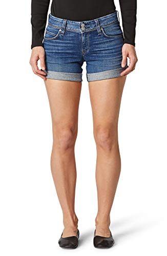 Hudson Women's Croxley Mid Rise, Cuffed, Jean Short, Reaction, 23 #TOP11
