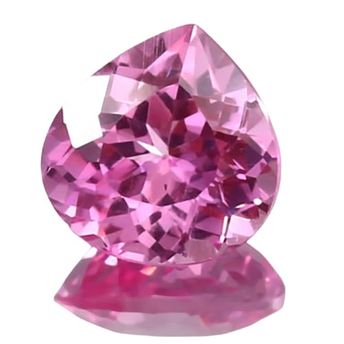 Saphir rose Ceylan facetté pour personnaliser vos bagues et pendentifs DIY