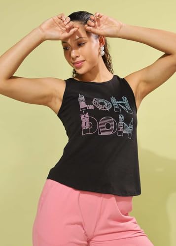 Image of Dollar Women's Printed Cotton Tank Top