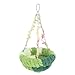 ZJchao Bird Bed Warm Cozy Soft Plush Enhanced Comfort for Breeding Indoor Swing (L)