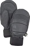 Hestra Mens Ski Gloves: Fall Line Winter Cold Weather Leather Mittens, Grey, 6