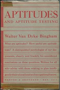 Hardcover Aptitudes and Aptitude Testing [Unknown] Book