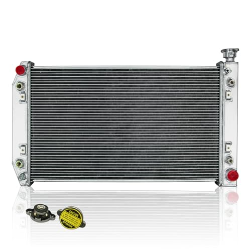 3 Row Aluminum Radiator Compatible with 1988-1999 Chevy GMC C1500 C2500 C3500 K1500 K2500 K3500 R1500 R2500 R3500 V1500 V2500 V3500 Blazer Suburban 5.0L 5.7L V8 Automotive Cooling Radiator by Neninkiy - Used condition - US$149.74