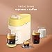 Nespresso Limited-Edition Vertuo Pop+ Coffee and Espresso Maker by De'Longhi, Pastel Yellow