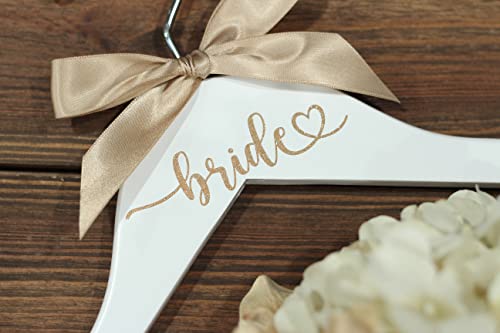 Bride Heart Wedding Hanger, Bride Heart Decal, Bridal Wedding Gift #TOP26