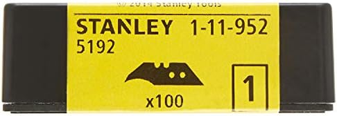 Stanley 5192(100) Knife Blade Concave 1 11 952