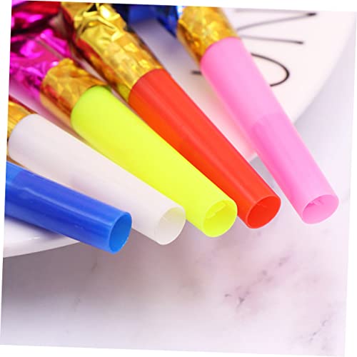 Togeval 50Pcs Kids Playsets Musical Kids Musical Cartoon Noisemaker Blowouts Party Favors Birthday Party Noise Blowers Generator Whistle Props Party Whistles Kids Whistle #TOP5