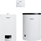 Vaillant ecoTEC Plus - Sistema de calefacción (1.655/2 VC 10CS/1-5, VRC 710, VIH R 120/6B, 3,4-10,9 kW a 50/30 C)