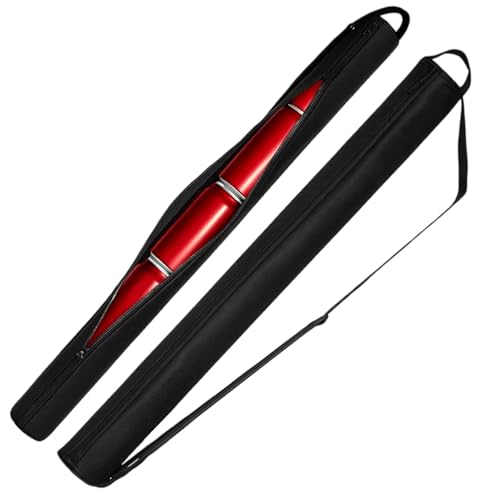 Golf Beer Sleeve, Insulated Can Cooler for Golf Bag, Beer Cooler Sleeve for Golf Bag, Portable Beverage Chiller for Outdoor Sports and Camping, 8cm x 90cm Black Golf Accessories